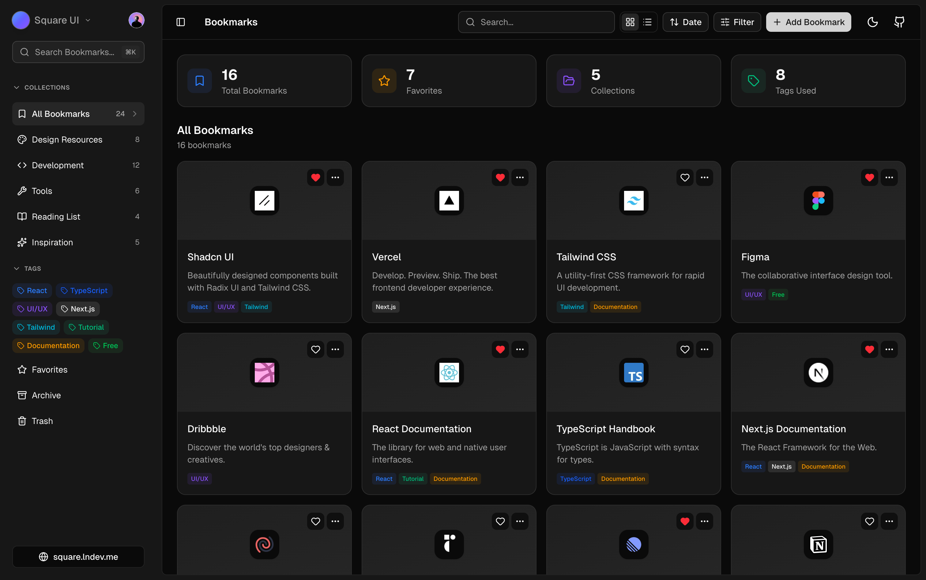 Square Ui Pattern Square UI — Open-source shadcn/ui layouts and templates